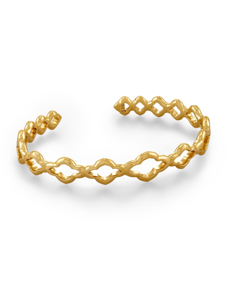 Abbie Cuff Bracelet in Vintage Gold image number 0